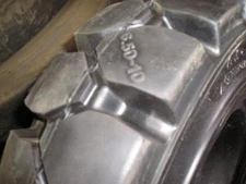 6.50-10 tires General Service solid forklift tire 650/10 REQ 5.0 Rim Width 65010