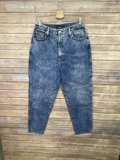 Vintage Sasson Acid Washed Jeans Size 10 High Waisted Mom Boho