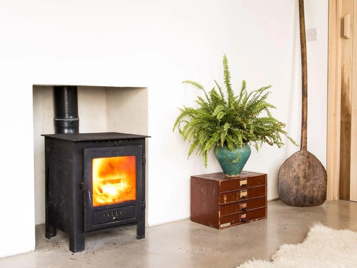 5KW Cast Iron Log Wood Burner Woodburning Stove Fireplace Eco Design | eBay