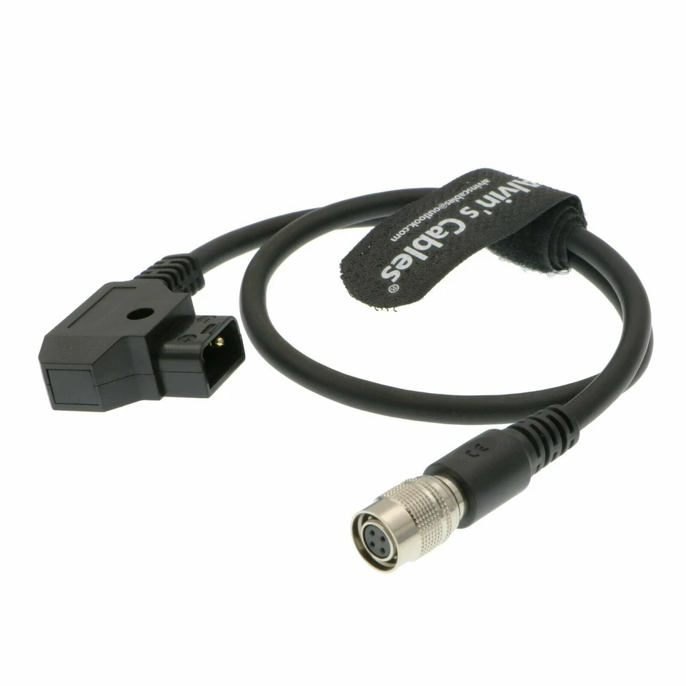 Cable de alimentación hembra Hirose de 4 pines D Tap para monitor SmallHD AC7 OLED DP7 45 cm Foto 3 de 4