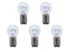 5x Rücklicht Bremslicht Birne BAY15D 12V 21/5W E-Geprüft Klar für Roller