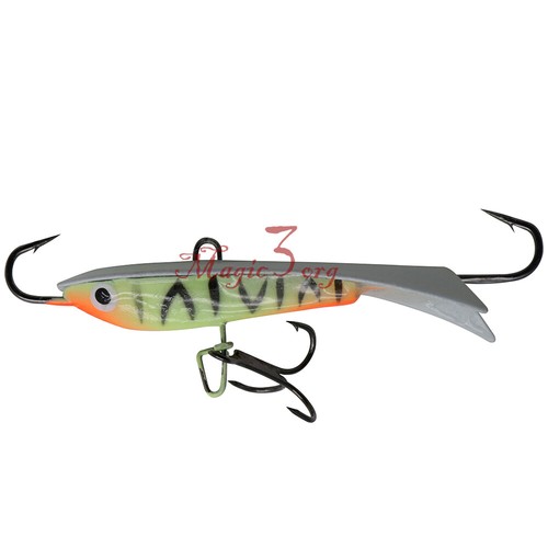 6 cm Señuelos de Pesca en Hielo Jigging Ganchos Plana Plana Hundimiento de Aguas Profundas 9 g Bajo de Perca - Imagen 8 de 17