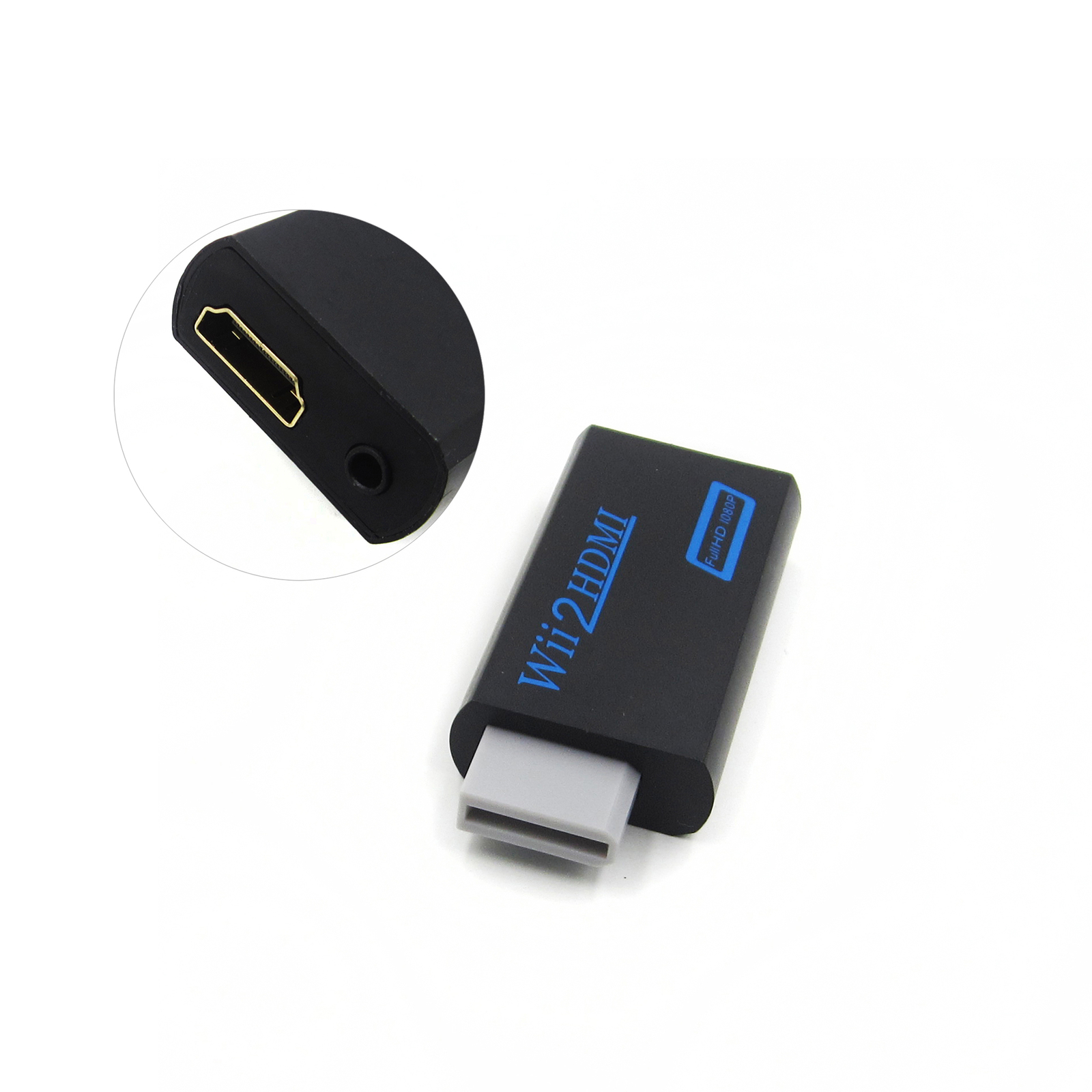 Wii 2 HDMI Full HD 1080P TV HDTV Converter Adapter Output For Wii 2