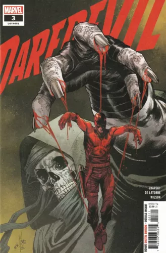 DAREDEVIL #3 (2022) MARCO CHECCHETTO 1ST PRINT ~ UNREAD NM