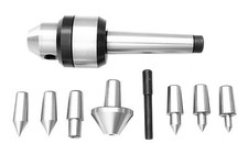 60014 GG-Tools  Mitlaufende K&ouml;rnerspitze 9 Set MK2