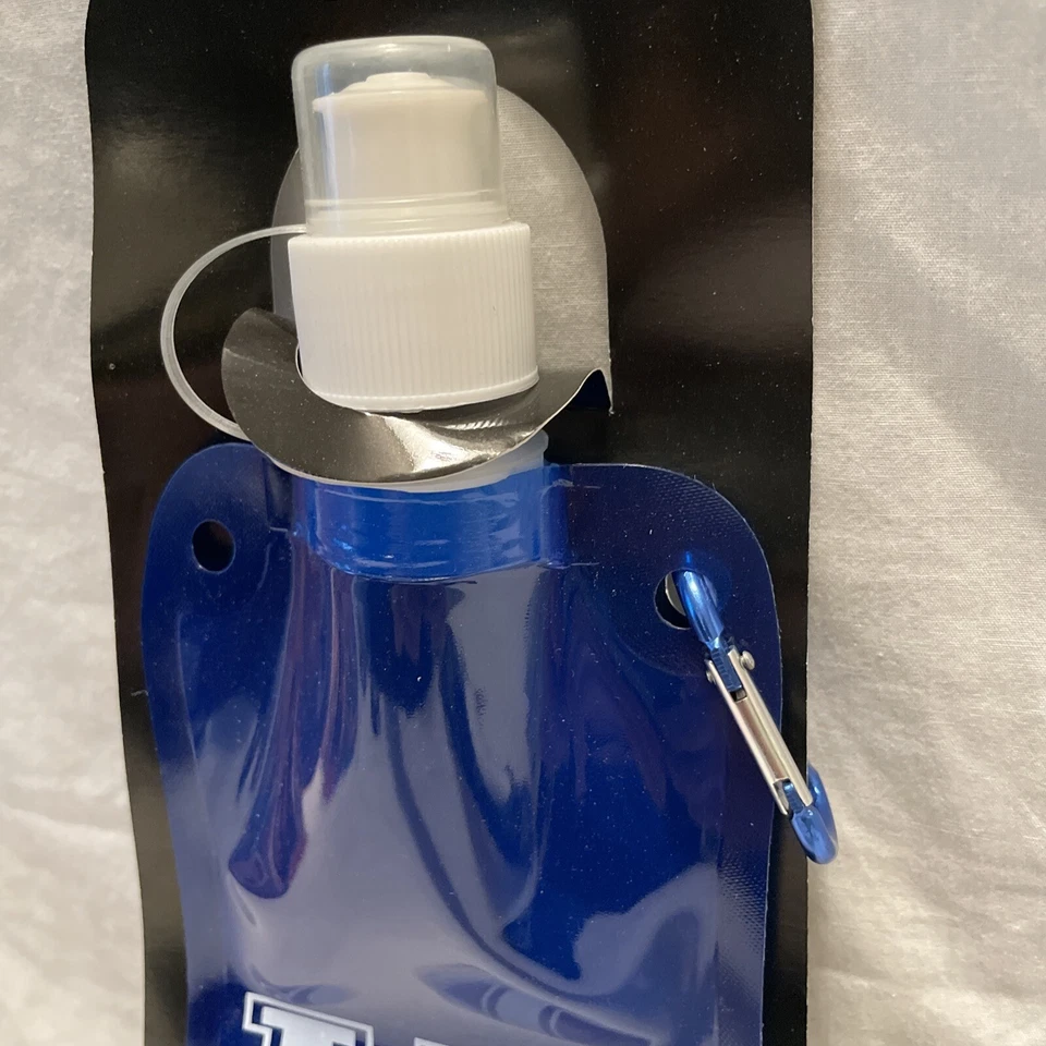 Botella de agua plegable Kentucky Wildcats 16 oz ciclismo senderismo al aire libre nueva Foto 2 de 4