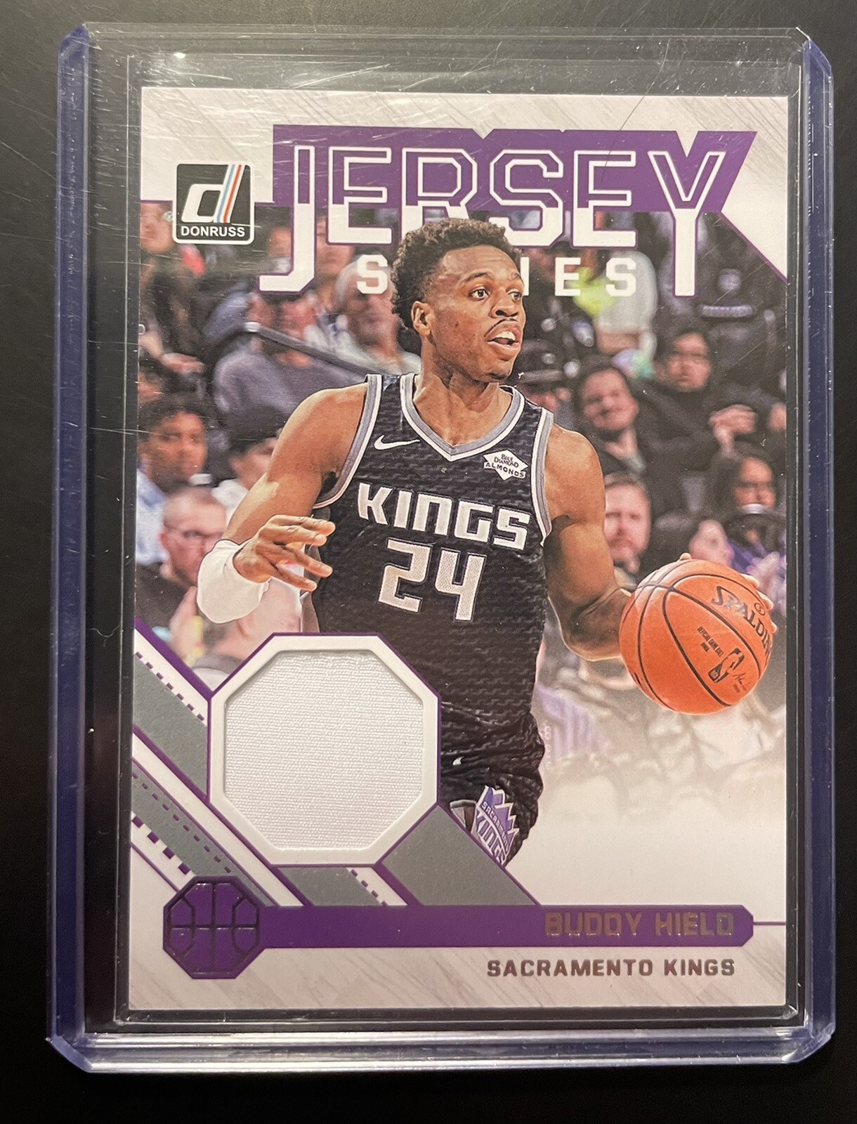 2020-21 Donruss BUDDY HIELD #JS-BHD Sacramento Kings JERSEY SERIES - NBA CARD