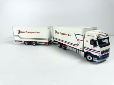 WSI Models Volvo スケールモデル WSI truck models, Volvo FH3 Glob.XL 6X2 Refridgerated Combi, J