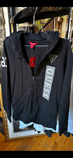 Guess logo zip up hoodie new with tags says size 16, but I believe it  s junior 1