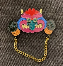 My Pet Monster (larger version)  - Enamel Pin
