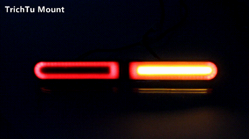 Rear Saddlebag Filler Insert Support LED Lights For Harley Touring Electra Glide - Bild 2 von 23