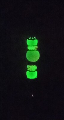 Glow Fishing Jig Lure / Ice Jig Bluegill / Panfish Walleye Pike