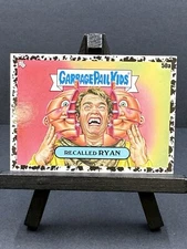 2023 GARBAGE PAIL KIDS GPK INTERGOOLACTIC BLACK PARALLEL Recalled Ryan 50a NM