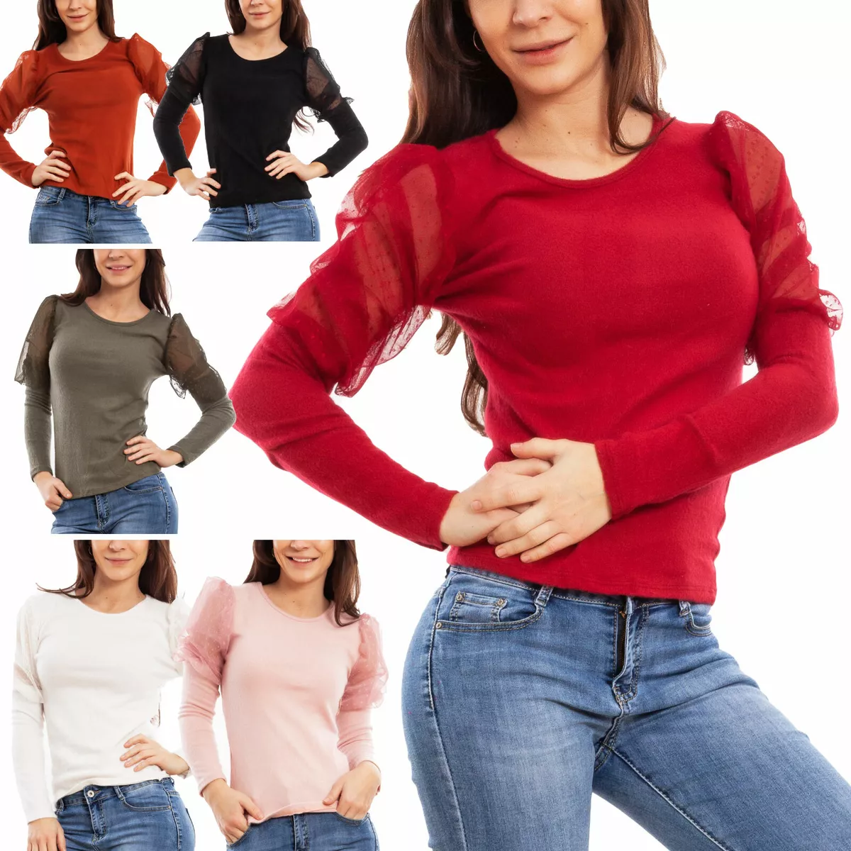 Maglione maniche deals palloncino