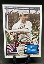 2023 Topps Archives 1957 Topps Hit Stars 57HS-3 Tris Speaker - Boston Red Sox
