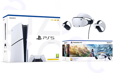 PlayStation 5 Slim Disc PS5 + PS VR2 Horizon Bundle PSVR2
