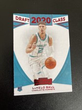 2020-21 Panini Contenders, “Draft Class - Red Foil” RC, LaMelo Ball #25