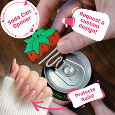 Apri Schede per Bidoni di Soda per Persone con Unghie Lunghe e Mani Deboli