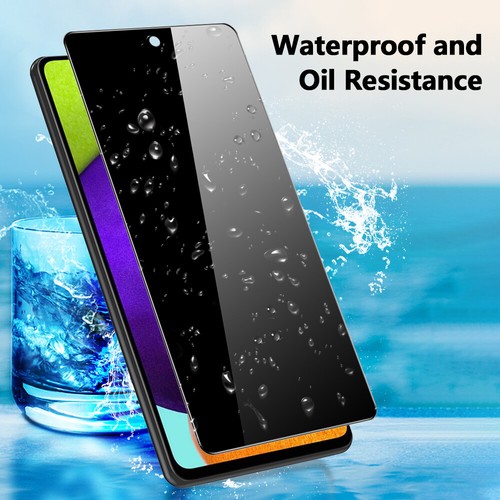 Privacy Anti-Spy Tempered Glass Screen Protector For Samsung Galaxy A32 A52 5G  - Picture 7 of 11