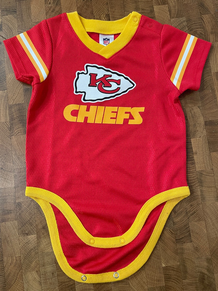Short Sleeve Infant Chiefs Gear Kansas City Chiefs Short-Sleeve