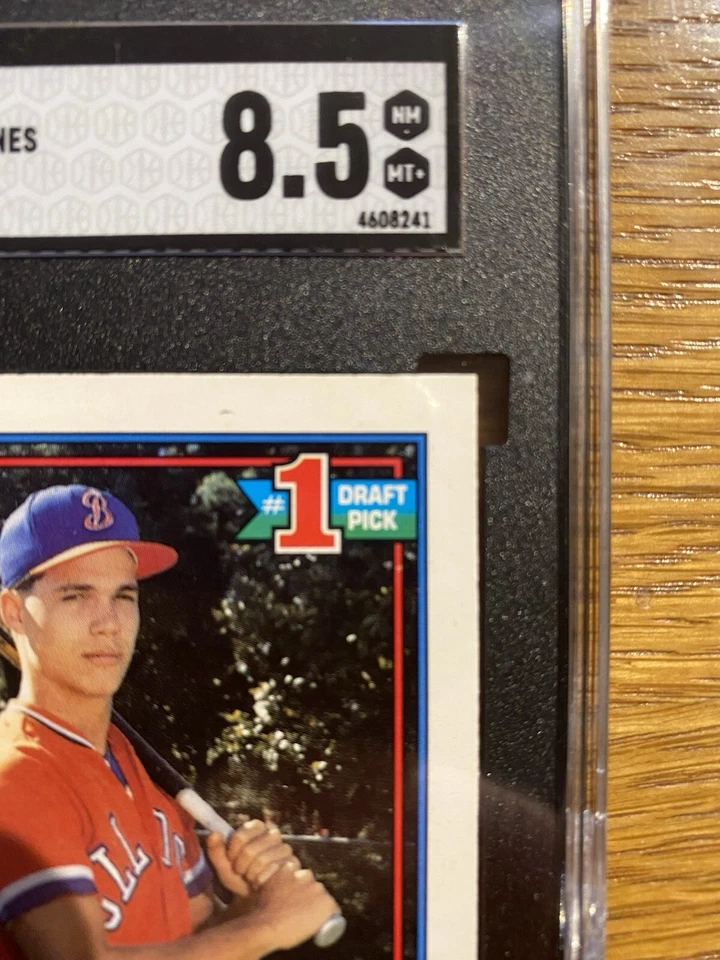 1991 O-Pee-Chee SGC 8.5 Baseball Card #333 Chipper Jones Atlanta Braves Rookie - Image 2 of 4