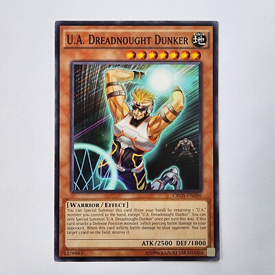U.A. Dreadnought Dunker - CROS-EN086 - Common - LP - Unlimited - Yugioh