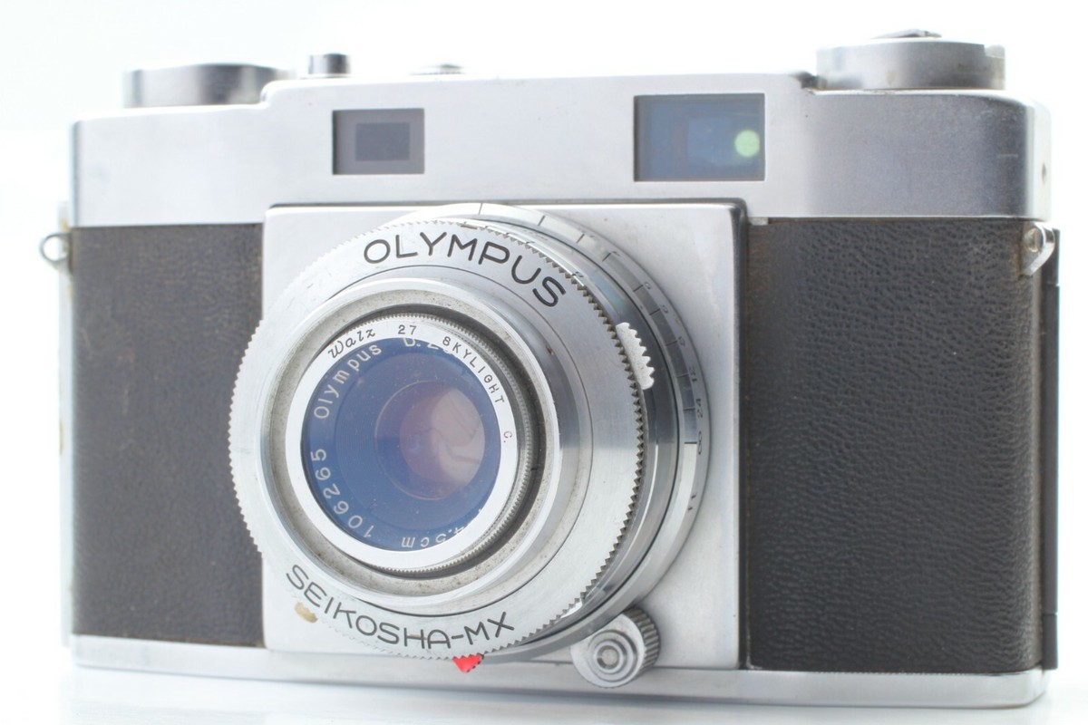 As-Is】Olympus 35-S Rangefinder Film Camera D zuiko 45mm f