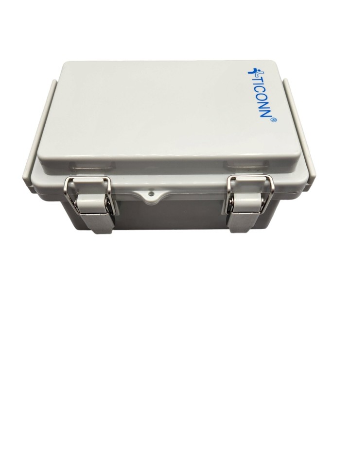 Ticonn Waterproof Junction Box ABS Plastic Electrical Box Weatherproof