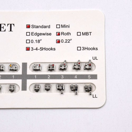 Dental Orthodontic Bracket/Buccal Tube/NITI Arch Wire/Ligature Tie/Elastics Band - Afbeelding 143 van 245