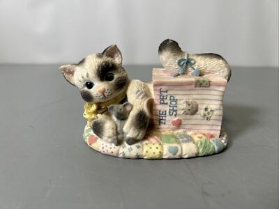 Enesco Calico Kittens Our Friendship Is Out Of The Bag 210536