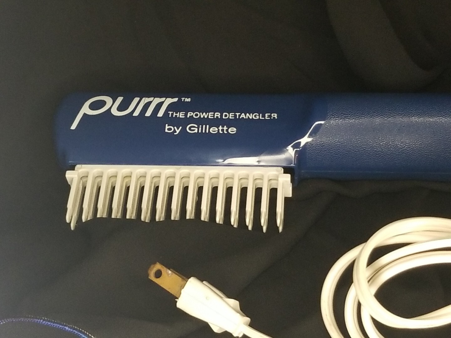 Purrr The Power Electric Hair Detangler Comb Gillette Model AC1