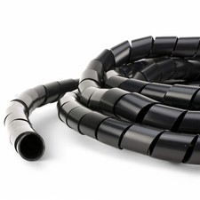 SPIRAL WRAP CABLE TIDY WIRE BINDING - PC, TV, HOME CINEMA, CCTV Management