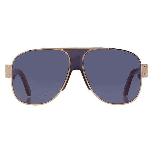 Dior So Real Sunglasses Gold Frame w/ Gray Lenses Luxury Designer