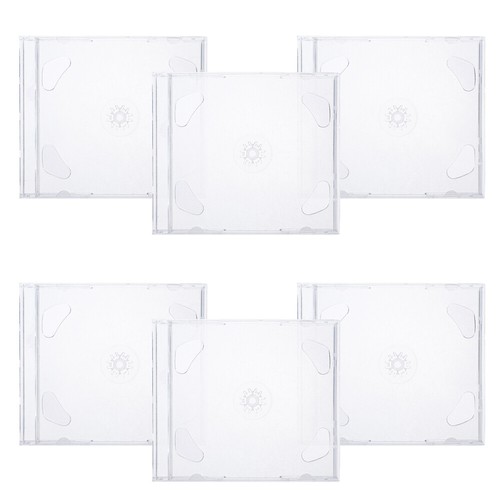 6 Pcs CD-Hülle Aufbewahrungsbehälter Für CD-Halter CD-Aufbewahrungshüllen