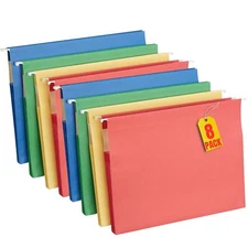 Hanging File Folders Letter Size Expanding Hanging File Folders File Cabinet ...