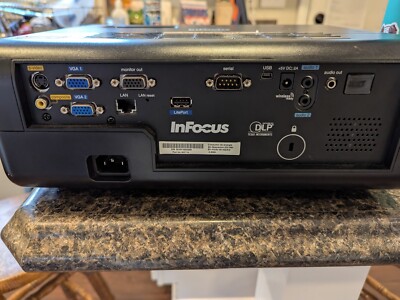 InFocus IN2114 DLP Desktop Projector 3000 Lumens VGA 575 Lamp Hours