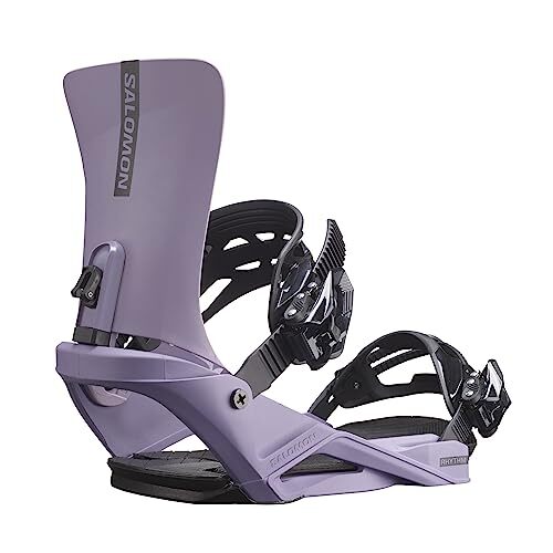 Attacchi snowboard Salomon Rhythm 2024 viola crepuscolare nuovi M!