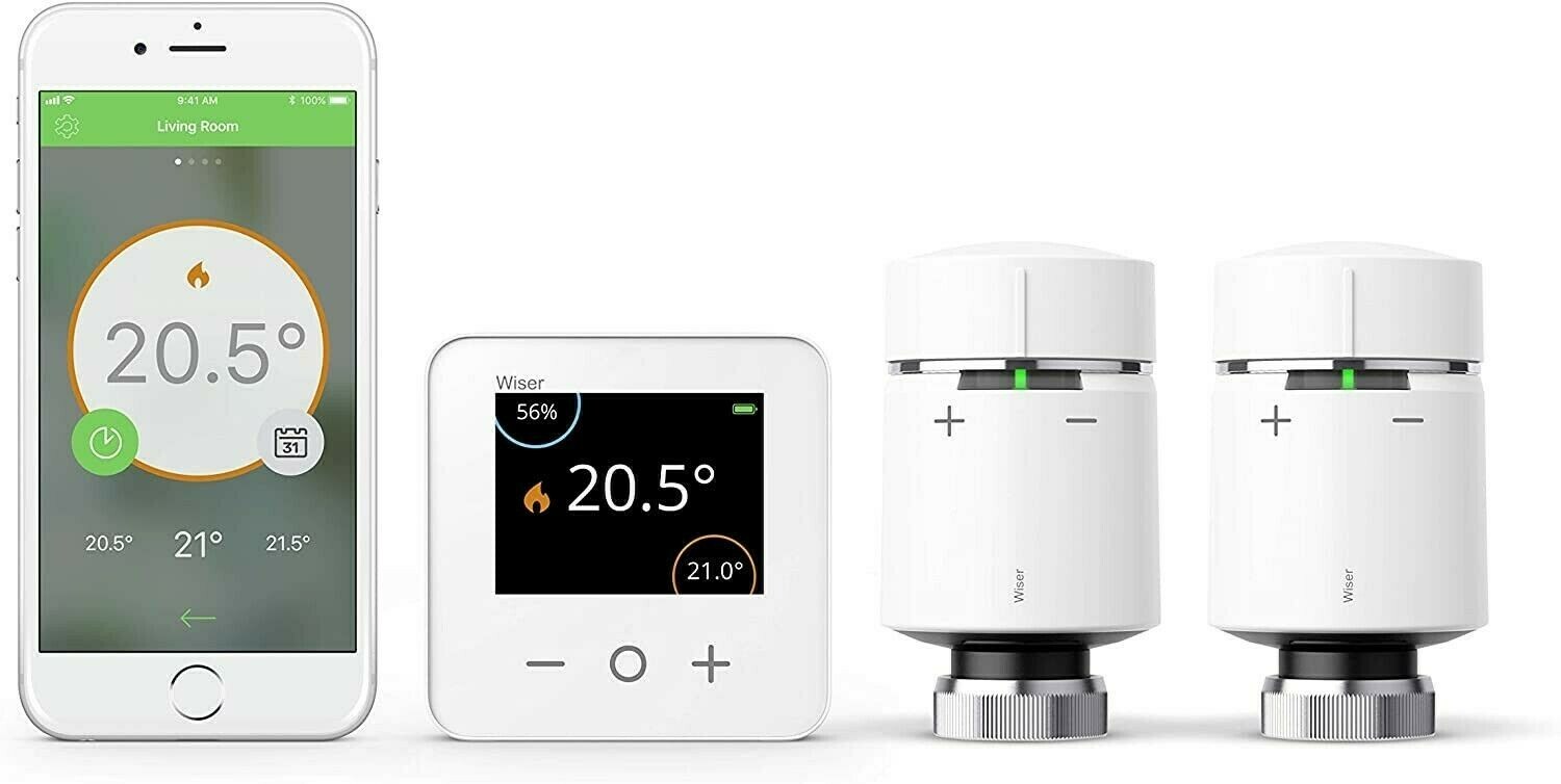 Drayton Wiser Multi-Zone Smart Thermostat and 2 Smart Radiator Thermostat  Kit 5016254201716 | eBay