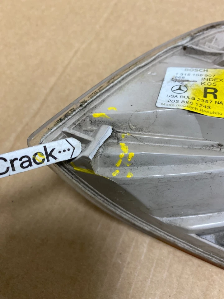 Mercedes-Benz Clase C W202 C230 C280 1994-2000 paso derecho intermitente O6648 DW Foto 4 de 4