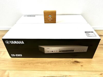 YAMAHA CD-S303 Silver CD Player USB Terminal for WAV FLAC Format Playback