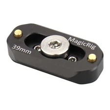 MAGICRIG Mini NATO Rail 39mm w/ARRI Locating Screw for Camera Cage / NATO Clamp