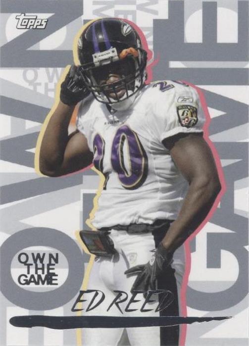 2008 Topps - Own the Game Ed Reed #OTG-ER for sale online | eBay