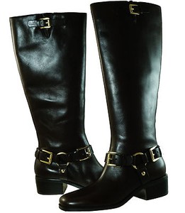 michael kors buckle boots