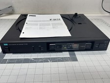 Sansui P-D31 Direct Drive Turntable Base W/ Some of the Electronics For PARTS