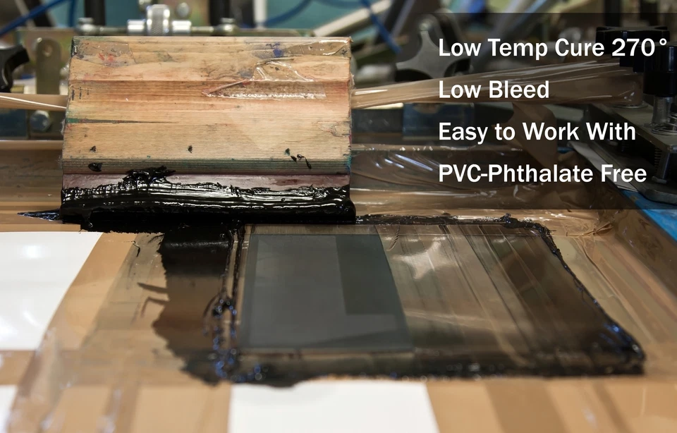 Branco - Tinta Plastisol para Serigrafia - Cura a Baixa Temperatura 270F - Todos os Tamanhos  - Imagem 3 de 4