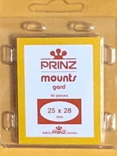 PRINZ STAMP MOUNTS 25/28   ***WE ARE A VETERAN SUPPORTIVE BUSINESS***