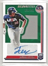 2022 Panini USA Stars & Stripes Jayden Hylton Auto/GU #SIL-JY Sn 120/250 18U