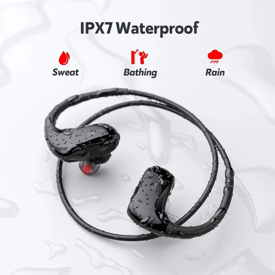 Auriculares inalámbricos Dacom Athlete 2022 IPX7 impermeables deportivos Bluetooth auriculares - Imagen 2 de 4