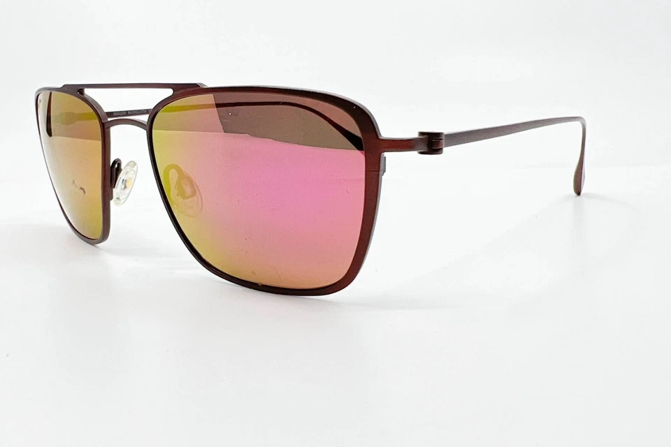 Gafas de sol Maui Jim Ebb & Flow MJ542-07M rosa titanio aviador 54-20-145 7967 Foto 4 de 4