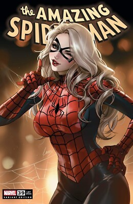 #ad #ad 🔥🕷 AMAZING SPIDER MAN #39 LEIRIX LI BLACK CAT Trade Dress Variant $15.00